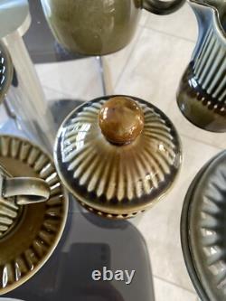 Service à café et à thé WADE IRISH en porcelaine vintage, 25 pièces jamais utilisées