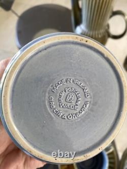 Service à café et à thé WADE IRISH en porcelaine vintage, 25 pièces jamais utilisées