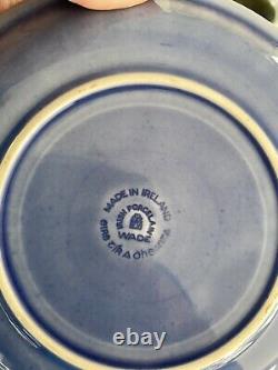 Service à café et à thé WADE IRISH en porcelaine vintage, 25 pièces jamais utilisées