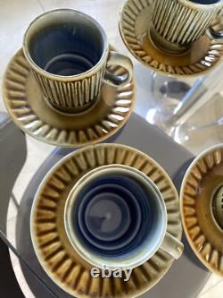 Service à café et à thé WADE IRISH en porcelaine vintage, 25 pièces jamais utilisées