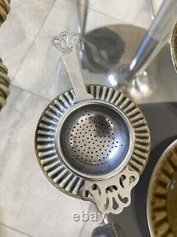 Service à café et à thé WADE IRISH en porcelaine vintage, 25 pièces jamais utilisées