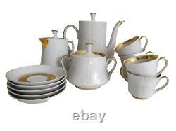 Service à café et à thé en porcelaine de Ternopil Ukraine URSS Rare Vintage Antique