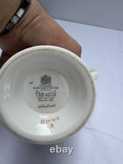 Service à café et à thé vintage Paragon Windrush en porcelaine fine, 15 pièces, Angleterre