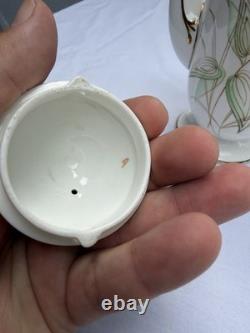 Service à café et à thé vintage Paragon Windrush en porcelaine fine, 15 pièces, Angleterre