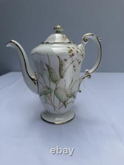 Service à café et à thé vintage Paragon Windrush en porcelaine fine, 15 pièces, Angleterre