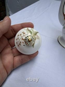Service à café et à thé vintage Paragon Windrush en porcelaine fine, 15 pièces, Angleterre