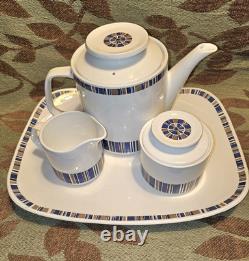 Service à café et thé vintage MCM J&G Meakin Studio