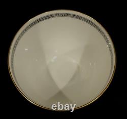 Service à café expresso en porcelaine Wedgwood Florentine Dragon vintage Angleterre noir