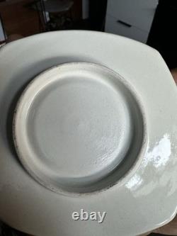 Service à café italien de style Fantoni, fabuleuse poterie vintage des années 1950/60 pour 6 personnes