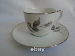 Service à café japonais vintage Noritake 6682 L'Amor avec tasses à café Demitasse et cafetière