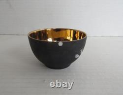 Service à café noir mat vintage Bavière Allemagne