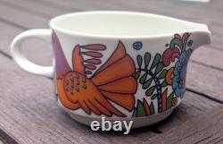 Service à café/thé Villeroy & Boch Acapulco en porcelaine vintage du Luxembourg (années 1970)