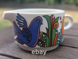 Service à café/thé Villeroy & Boch Acapulco en porcelaine vintage du Luxembourg (années 1970)