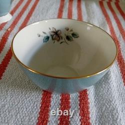 Service à café/thé Vintage Royal Doulton T. C. 1010 Rose Elegans, 6 pièces