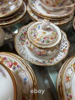 Service à café/thé en porcelaine vintage SHUMAN Allemagne