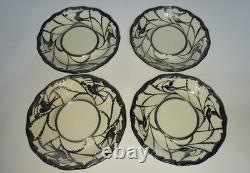 Service à café/thé vintage Hertel Jacob en argent doublé