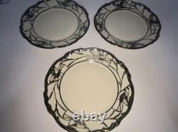 Service à café/thé vintage Hertel Jacob en argent doublé