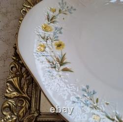 Service à café trio en porcelaine fine Colclough vintage fabriqué en Angleterre pour 2 personnes