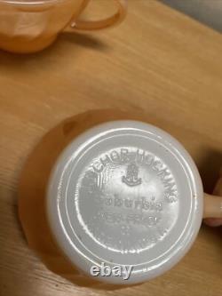 Service à café vintage Anchor Hocking