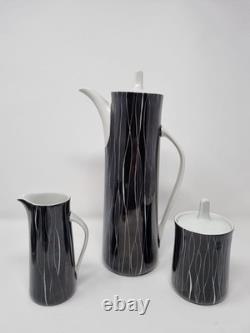 Service à café vintage Cmielow Krokus Wincenty Potacki années 1960 fabriqué en Pologne