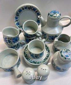 Service à café vintage Midwinter Caprice Jessie Tait Stylecraft Staffordshire années 1960