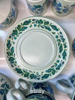 Service à café vintage Midwinter Caprice Jessie Tait Stylecraft Staffordshire années 1960