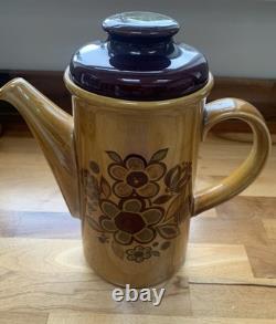 Service à café vintage Palissy Royal Worcester, rétro des années 1970