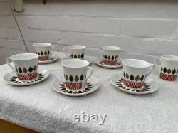 Service à café vintage. Rolf Design Cadiz années 1960/70. Par Figgjo Flint Norvège