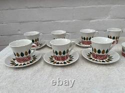 Service à café vintage. Rolf Design Cadiz années 1960/70. Par Figgjo Flint Norvège