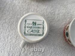 Service à café vintage. Rolf Design Cadiz années 1960/70. Par Figgjo Flint Norvège