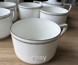 Service à café vintage Rosenthal Bavaria Isolde 6 tasses, soucoupes, cafetière et pichet