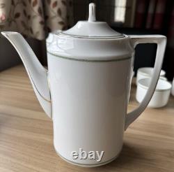 Service à café vintage Rosenthal Bavaria Isolde 6 tasses, soucoupes, cafetière et pichet