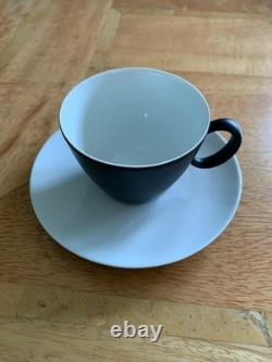 Service à café vintage Rosenthal Raymond Loewy Allemagne en charbon, excellent état