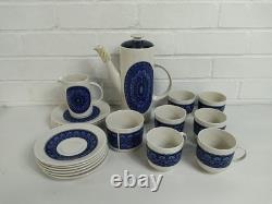 Service à café vintage Royal Doulton Babylon (années 1970)