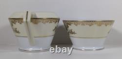 Service à café vintage en porcelaine japonaise Noritake, style Art déco, début-milieu du XXe siècle