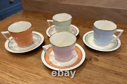 Service à café vintage multicolore Royal Copenhagen