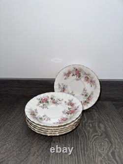 Service à dîner, café et thé Royal Albert Lavande Rose de 54 pièces vintage 1961