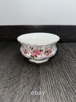 Service à dîner, café et thé Royal Albert Lavande Rose de 54 pièces vintage 1961