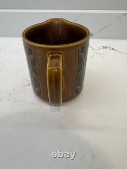 Service à thé/café Hornsea Heirloom motif brun vintage excellent état