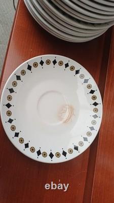 Service à thé/café 'Inca' Meakin des années 1960/70, ajout idéal à une collection vintage.