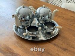 Service à thé/café atomique vintage Perry, Bevan & Co, Everhot, 1952 – rare