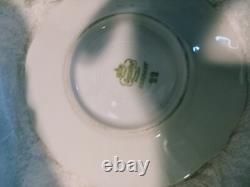 Service à thé / café en or vintage Bareuther, Bavière, 13 pièces