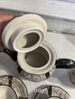 Service à thé/café en porcelaine vintage de Bavière, 23 pièces