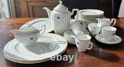 Service à thé/café vintage Graf Von Henneberg Regina Katherina 30 pièces
