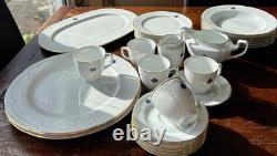 Service à thé/café vintage Graf Von Henneberg Regina Katherina 30 pièces