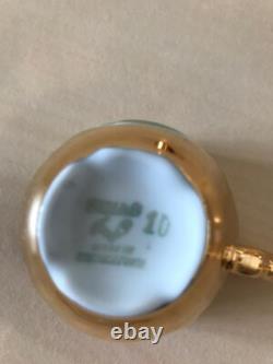 Service à thé/café vintage plaqué or