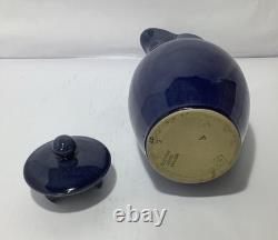 Service à thé en grès bleu Cottage vintage Denby – cafetière / théière, plus de 30 pièces