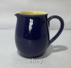 Service à thé en grès bleu Cottage vintage Denby – cafetière / théière, plus de 30 pièces