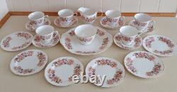 Service à thé en porcelaine Colclough