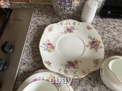 Service à thé en porcelaine fine vintage